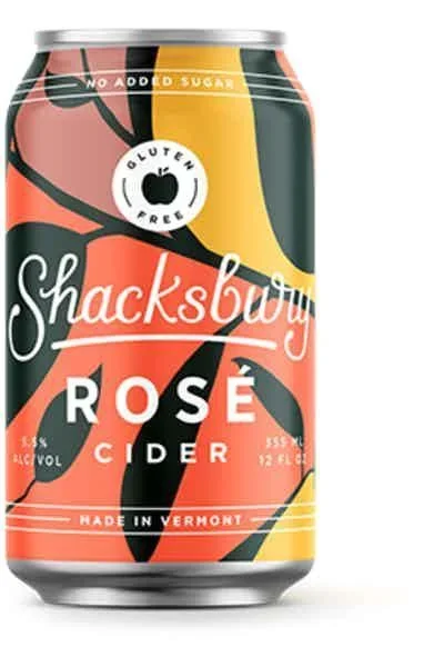 Cider Shacksbury 4pk Rose
