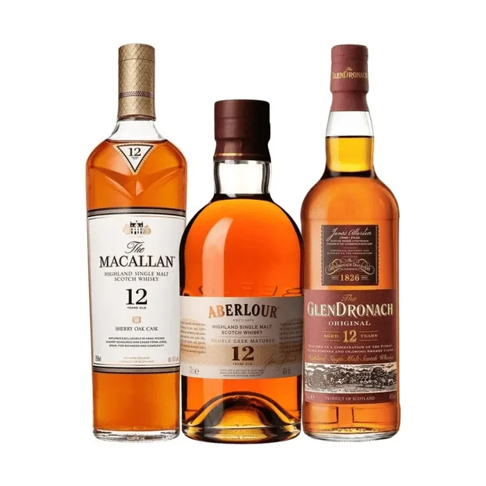 Classic 12 Year Sherry Scotch Bundle