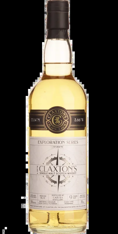 CLAXTONS SCOTCH SINGLE MALT DISTILLED AT CAOL ILA EXPLORATION SERIES ISLAY 9YR 700ML