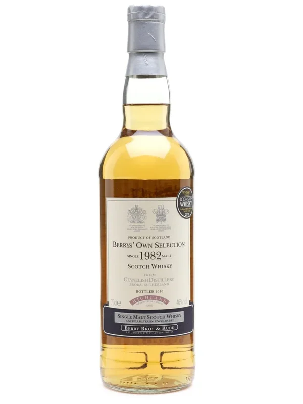 Clynelish 1982 Bot.2010 Berry Bros Highland Single Malt Scotch Whisky | 700ML