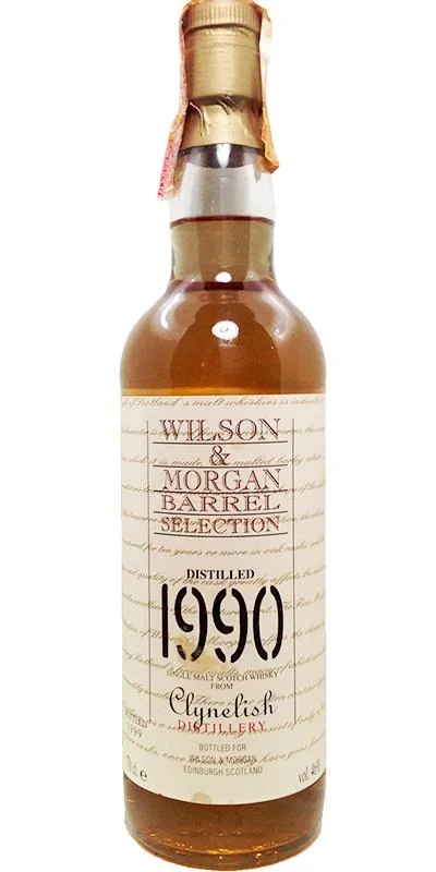 Clynelish 1990 (Bottled 1999) Wilson & Morgan Scotch Whisky | 700ML
