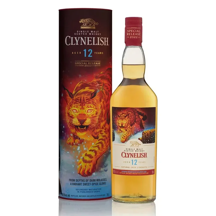 CLYNELISH SCOTCH SINGLE MALT NATURAL CASK STRENGTH SPECIAL RELEASE 12YR 750ML