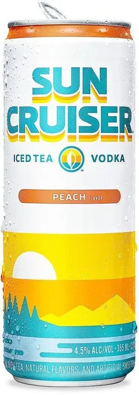 Cocktail Sun Cruiser 4pk Iced Ted & Vodka Peach GLUTEN FREE