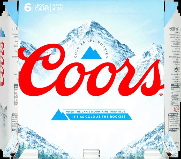 Coors 6 Pack (50cl Cans)
