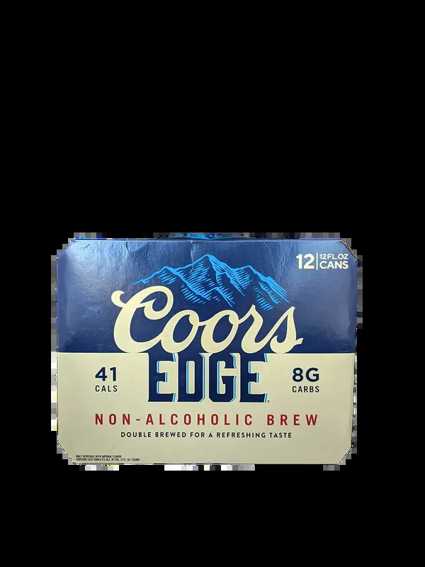Coors Edge Non-Alcoholic 12 Pack Cans