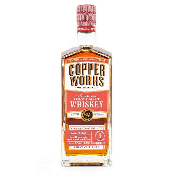 Copperworks First Cut 2020 American Single Malt Whiskey