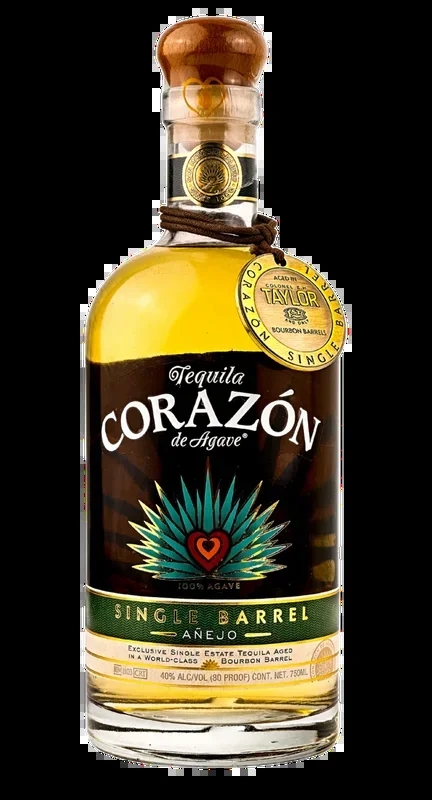 CORAZON TEQUILA ANEJO SINGLE BARREL AGED IN EH TAYLOR BARREL 750ML