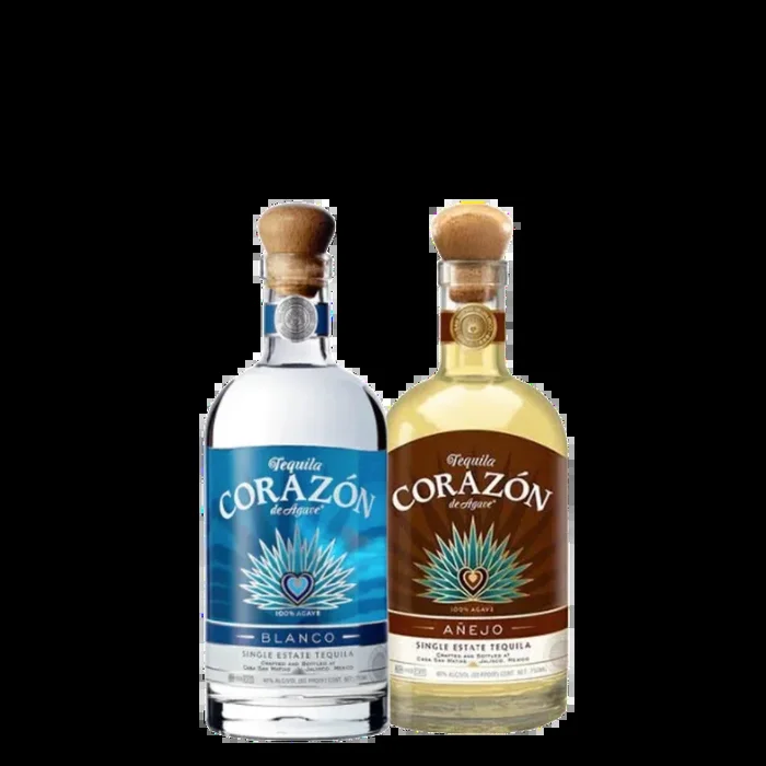 Corazon Tequila Blanco Anejo Bundle 750ml