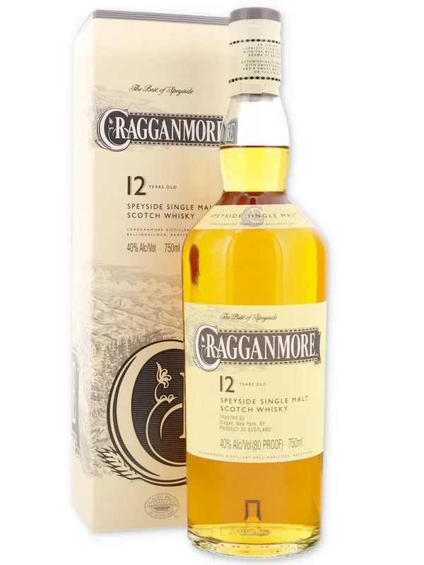 Cragganmore 12 Year Old Highland Single Malt Scotch