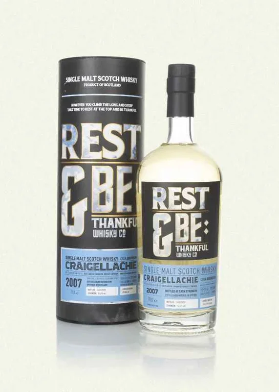 Craigellachie 12 Year Old 2007 (cask 314992) – Rest & Be Thankful Scotch Whisky | 700ML