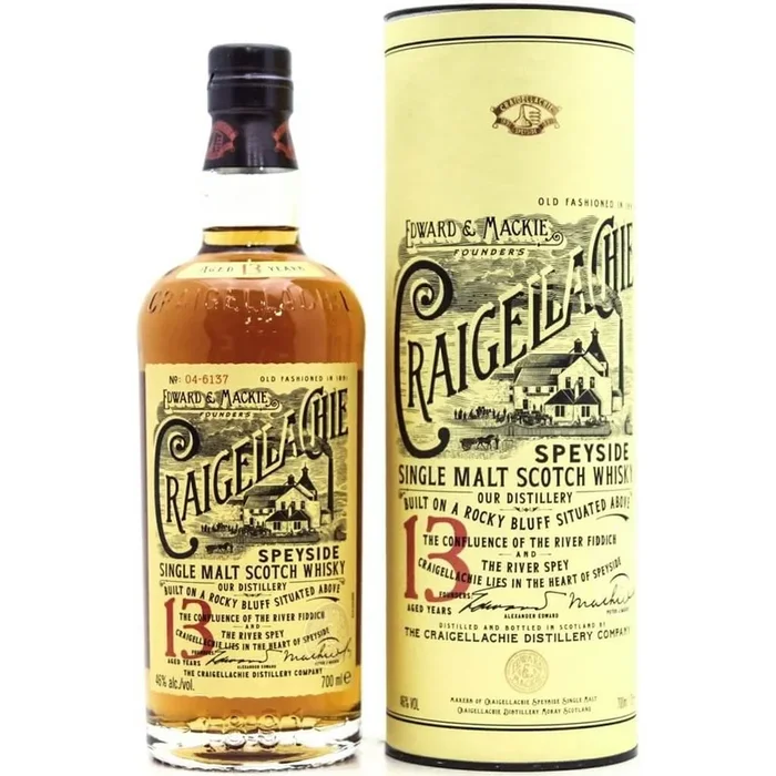 Craigellachie 13 Year Old Single Malt Whisky – 70cl