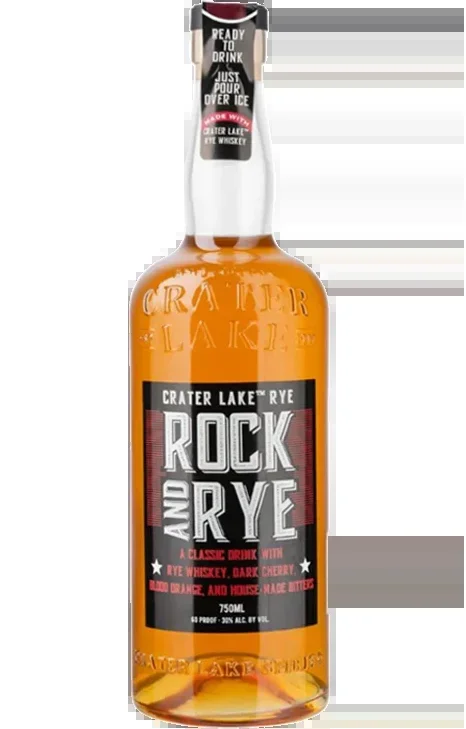 CRATER LAKE ROCK AND RYE COCKTAIL 750ML