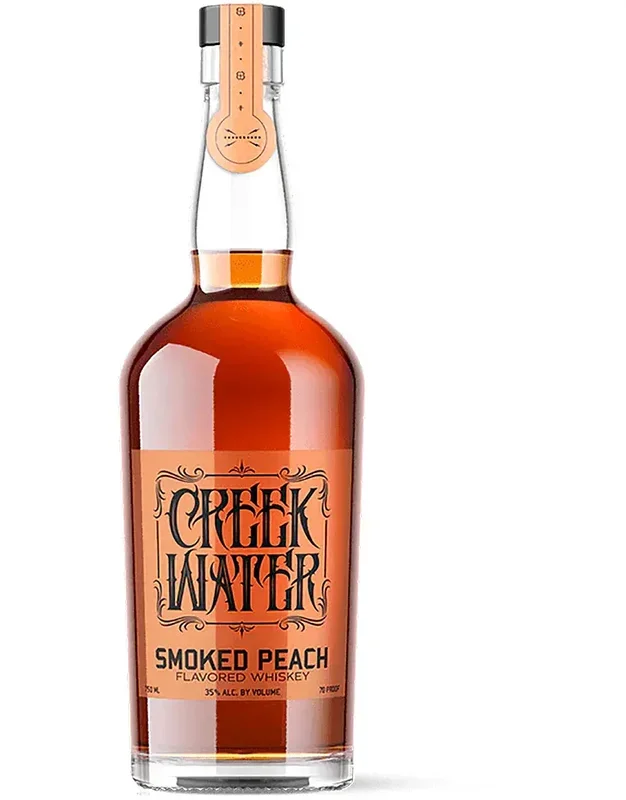 Creek Water Smoked Peach Whiskey