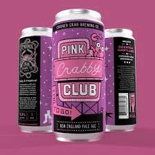 Crooked Crab Pink Crabby ClubHazy Pale Ale(16oz 4pk Can)