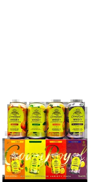 Crown Royal Whisky Lemonade Variety Pack (355mL)