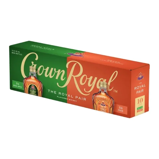 Crown Royal Whisky The Royal Pair 10 X 50 ml