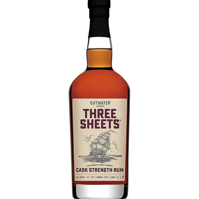 Cutwater Three Sheets Cask Strength Rum
