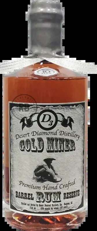 D3 Gold Miner Barrel Reserve Rum