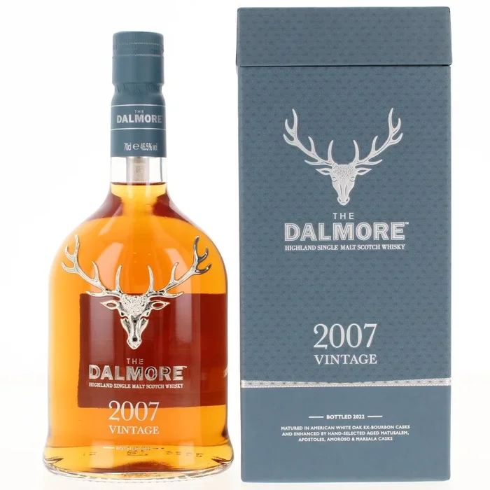 Dalmore 2007 Vintage Single Malt Scotch Whisky – 70cl 46.5%