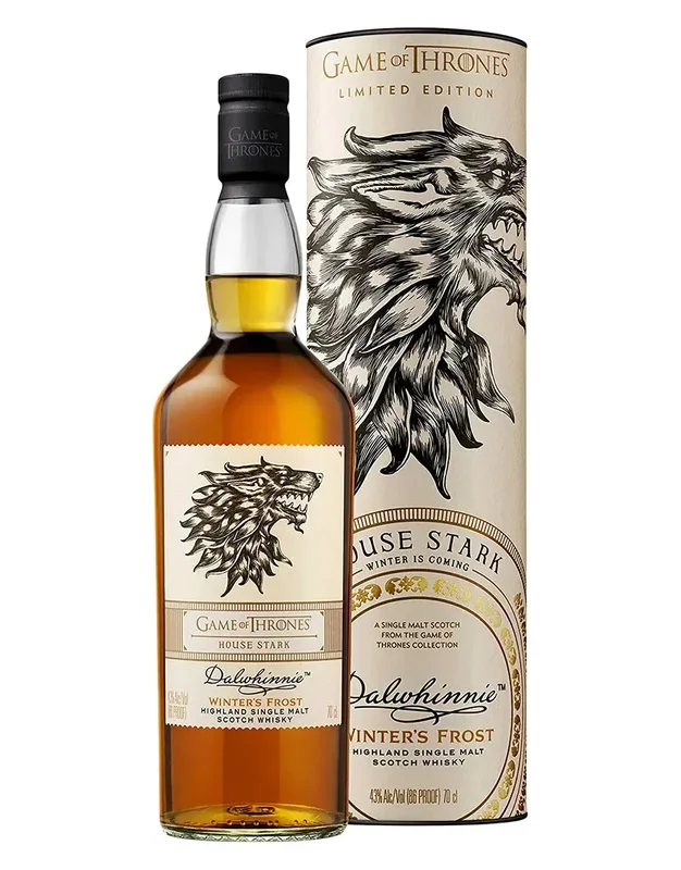 Dalwhinnie House Stark Game Of Thrones Whisky