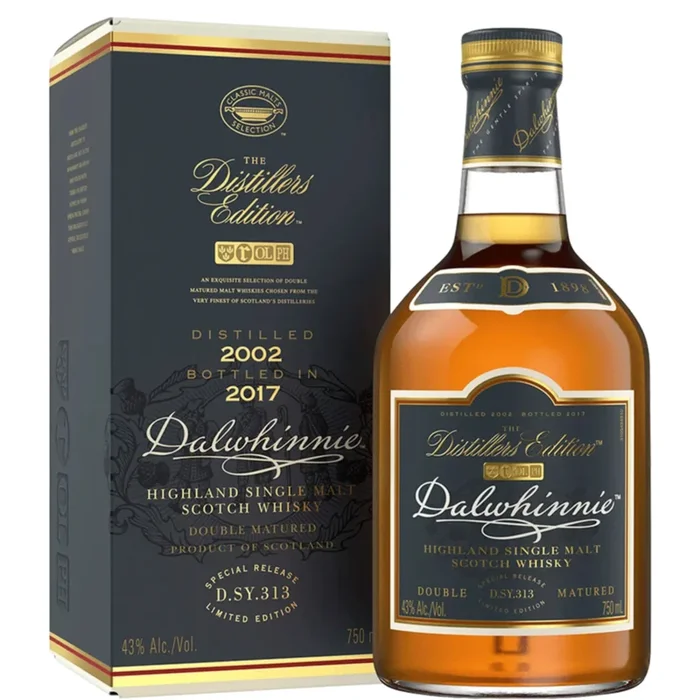 Dalwhinnie Single Malt Scotch Whiskey – The Distillers Edition Double Matured