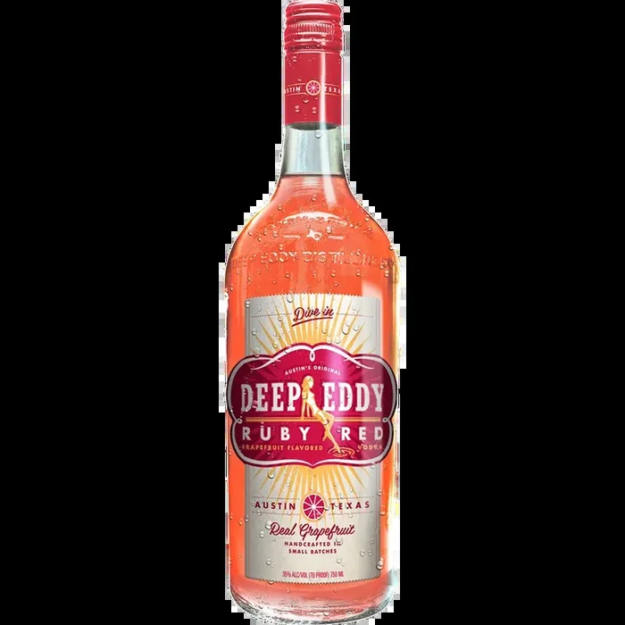 Deep Eddy Ruby Red Real Grapefruit Vodka 750ml