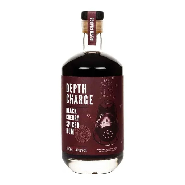 Depth Charge Black Cherry Spiced Rum 70cl