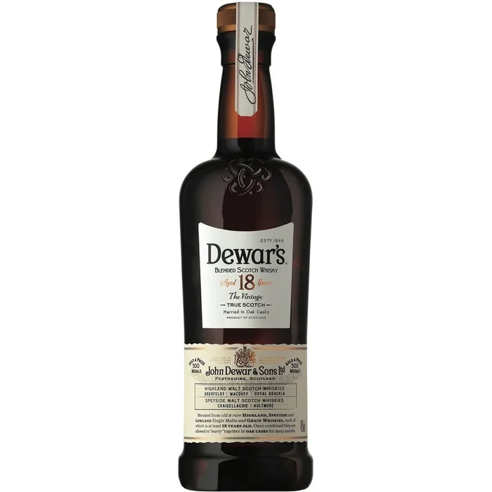 Dewar’s 18 Year Blended Scotch Whisky