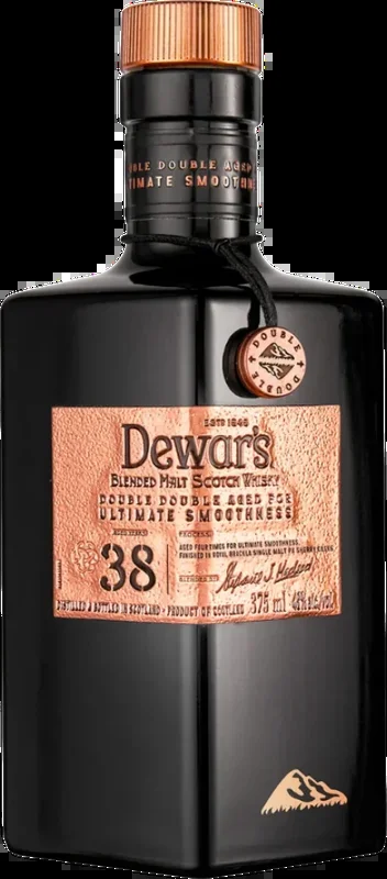 Dewars Blended Malt Scotch Double Double Aged 38 Year Old