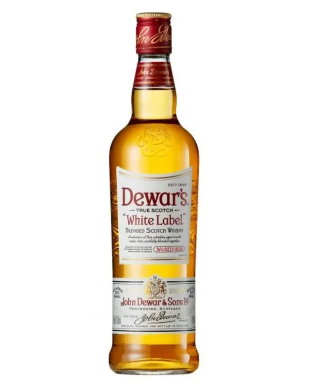 Dewars White Label Blended Scotch Whisky, 70 cl