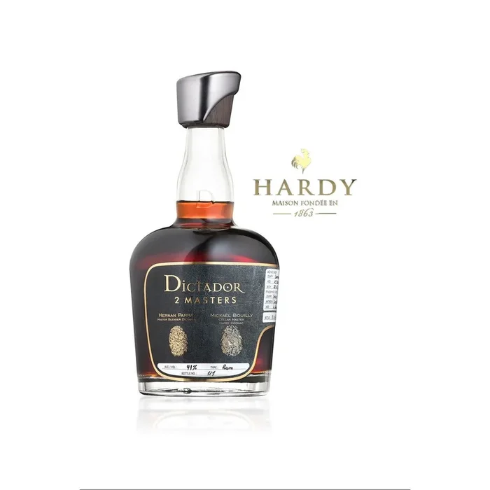 Dictador 2 Masters Hardy Cognac 1984 Rum
