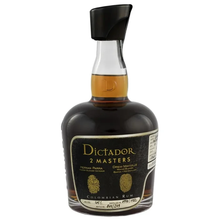 Dictador Aged Rum 2 Masters Barton Wheat 36 Yr