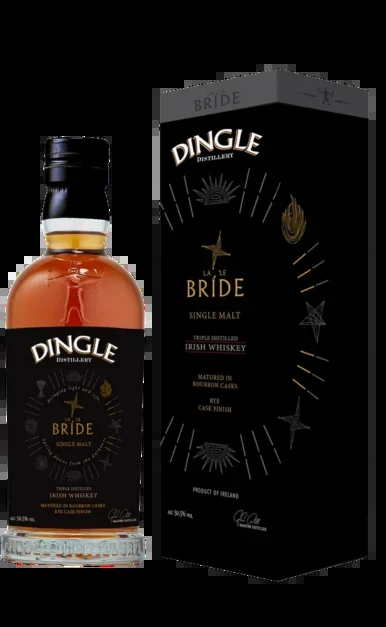 DINGLE LA LE BRIDE WHISKEY SINGLE MALT TRIPLE DISTILLED RYE CASK FINISH IRISH 700ML