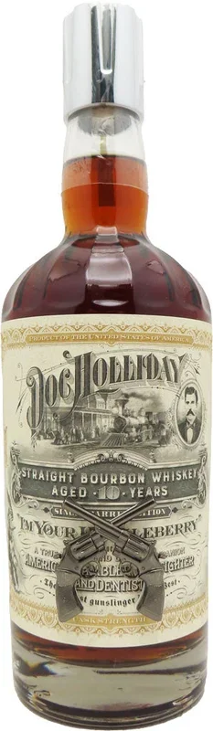 Doc Holliday Kentucky Straight Bourbon Whiskey 10 Year Old 750ml