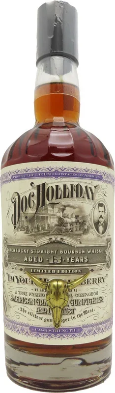 Doc Holliday Kentucky Straight Bourbon Whiskey 15 Year Old 750ml