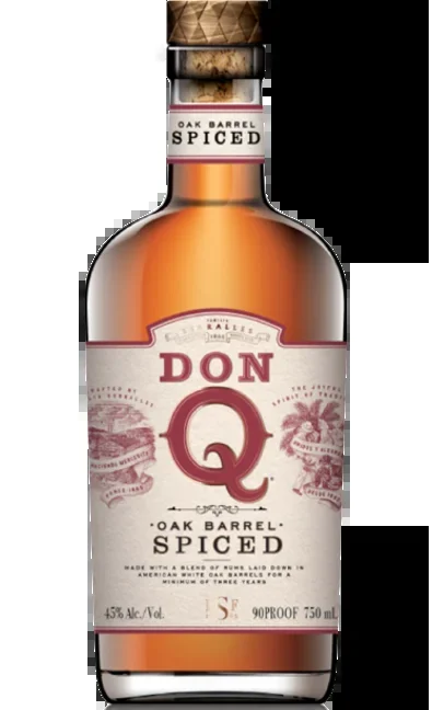 DON Q RUM OAK BARREL SPICED PUERTO RICO 3YR 750ML