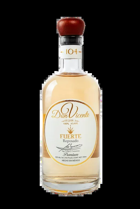 DON VICENTE FUERTE TEQUILA REPOSADO 750ML