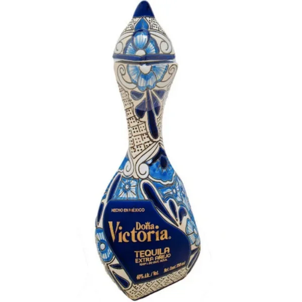 Doña Victoria Tequila Extra Anejo Blue Bottle 750ml