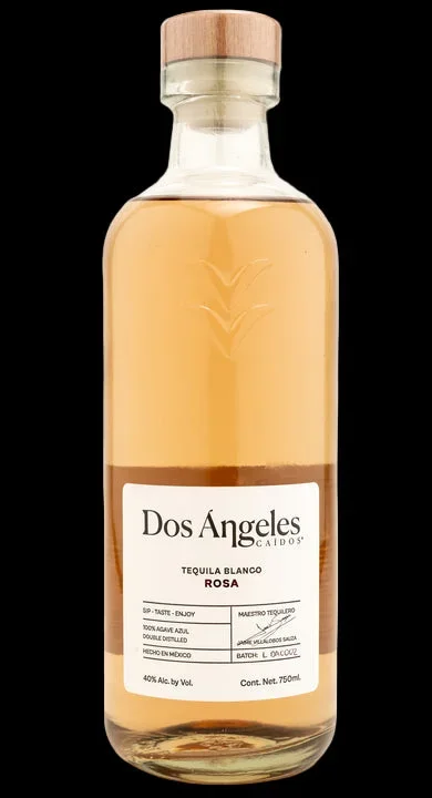 DOS ANGELES CAIDOS TEQUILA BLANCO ROSA 750ML