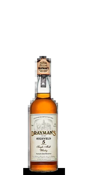 Drayman’s Highveld South African 5 Year Old Single Malt Whisky