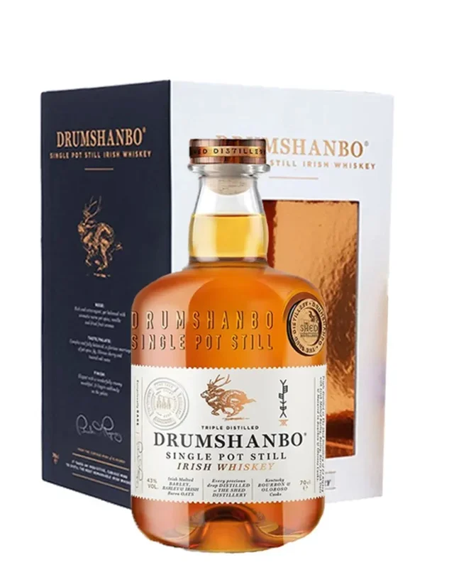 Drumshanbo Single Pot Still Irish Whiskey, 70 cl