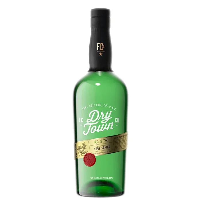 Dry Town Dry Gin Distilled From Four Grain