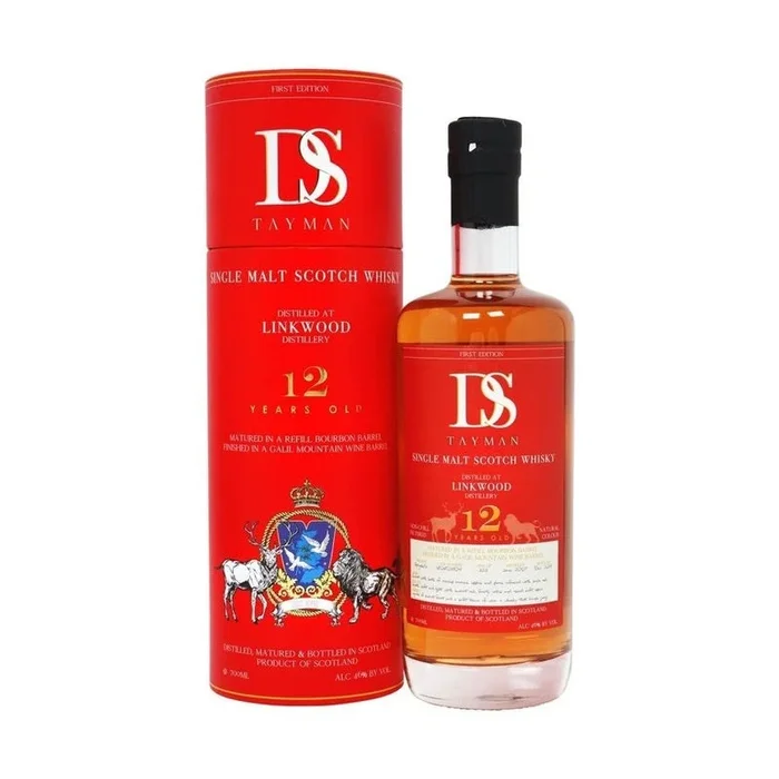 DS Tayman Linkwood 12 Year Old First Edition Single Malt Scotch Whisky