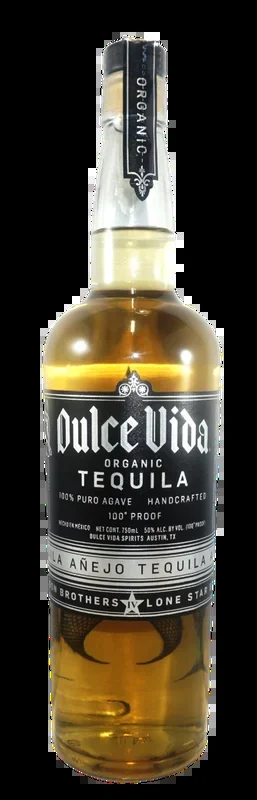 DULCE VIDA LONE STAR TEQUILA ORGANIC ANEJO 100PF 750ML