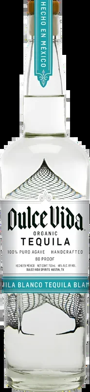 DULCE VIDA TEQUILA BLANCO ORGANIC 80PF 750ML