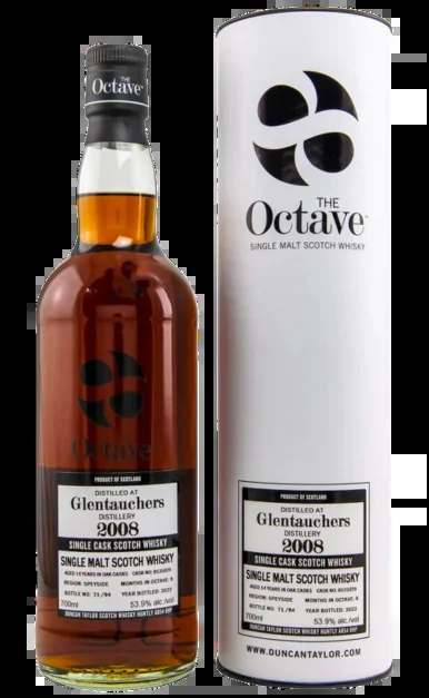 DUNCAN TAYLOR GLENTAUCHERS SCOTCH SINGLE MALT SINGLE SHERRY CASK 14YR 750ML