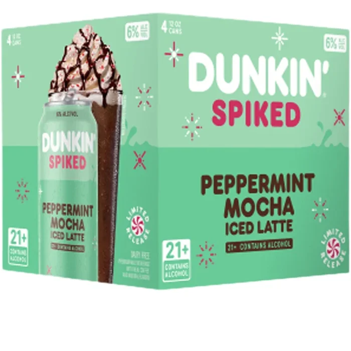 Dunkin Spiked Peppermint Mocha 24 Pack