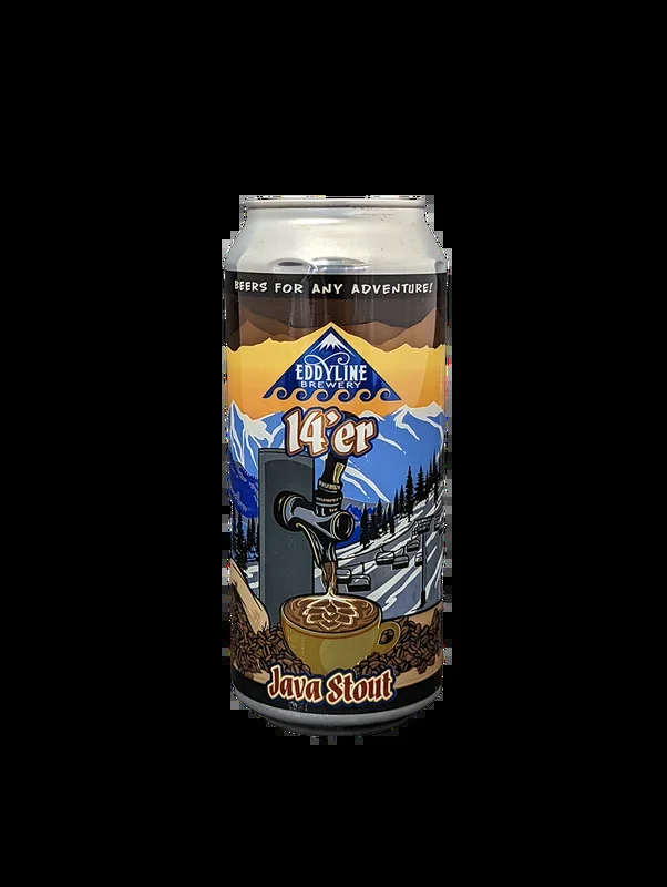Eddyline 14er Java Stout 6 Pack Cans