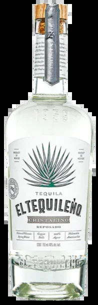 EL TEQUILENO TEQUILA REPOSADO CRISTALINO 750ML