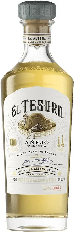 El Tesoro Tequila Anejo 750ml